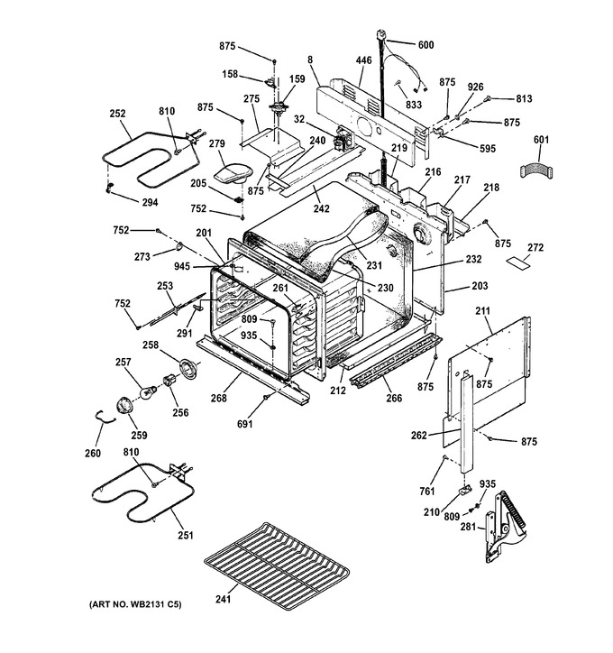 Diagram for JM250DF1BB