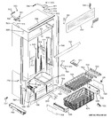 Diagram for 2 - Freezer Section, Trim & Components