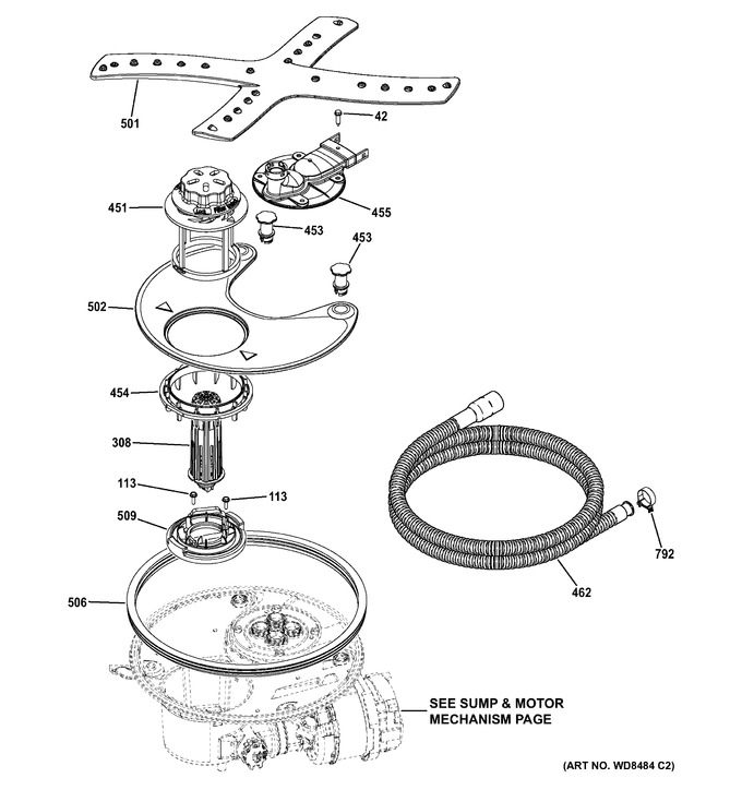 Diagram for GDT720SSF4SS