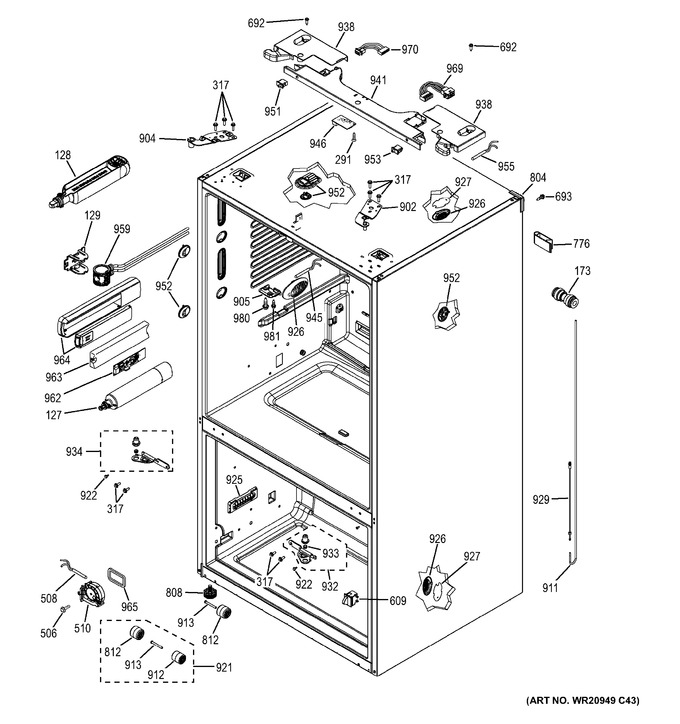 Diagram for CFE28TSHISS