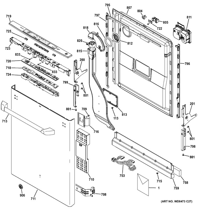 Diagram for CDT725SSF7SS