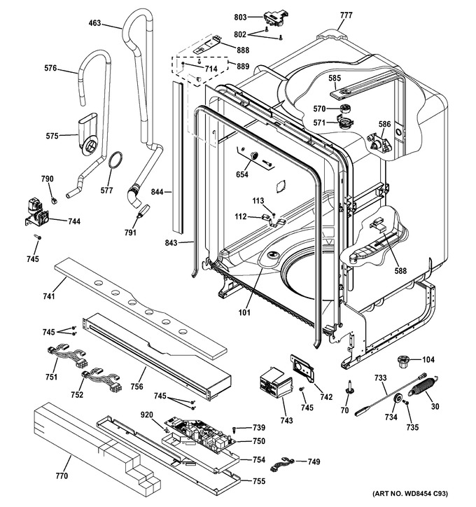 Diagram for GDT635HSJ0SS