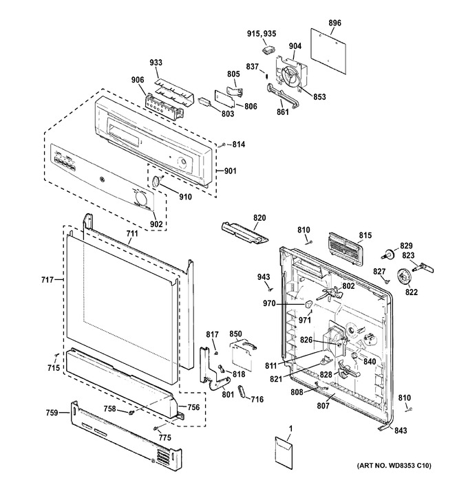 Diagram for GSD3360R20SS