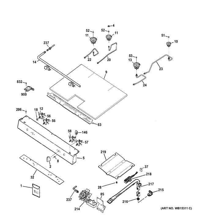 Diagram for JGBS60REF2SS