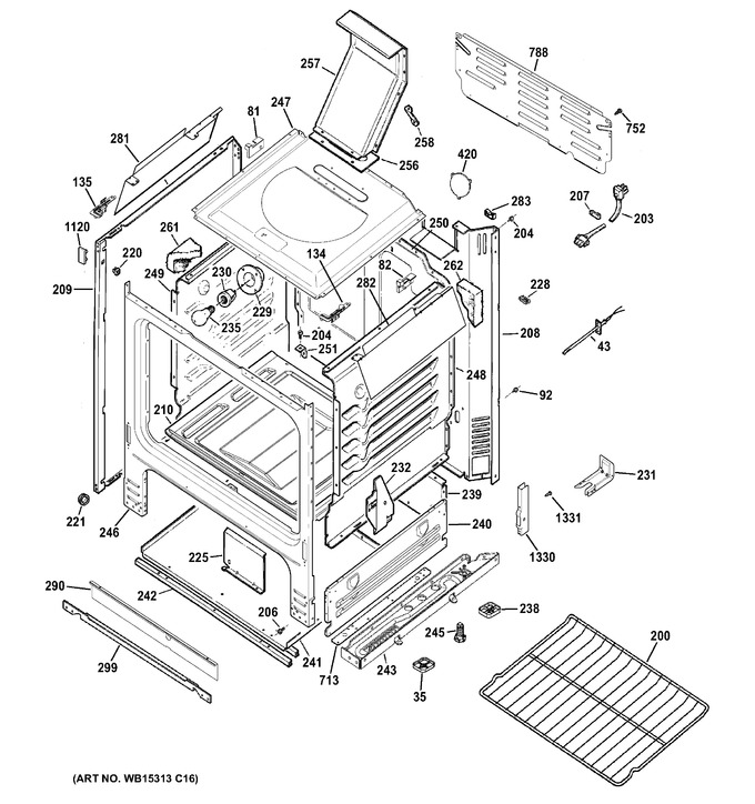 Diagram for JGBS66REK1SS