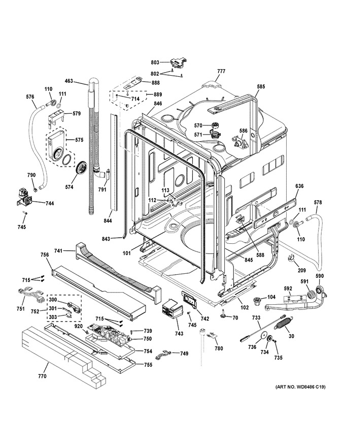 Diagram for CDT835SSJ0SS
