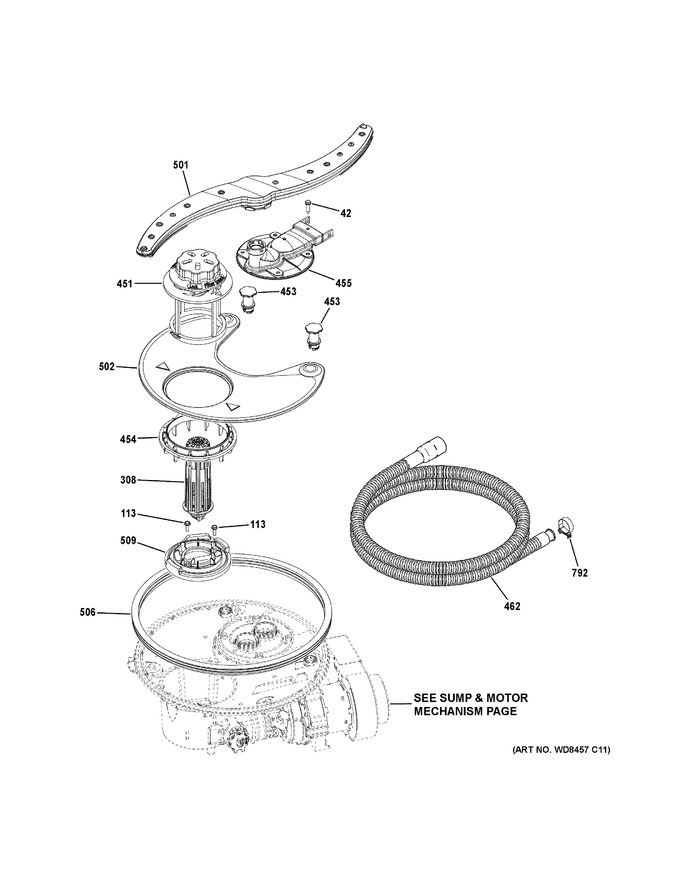 Diagram for GDT580SMF2ES