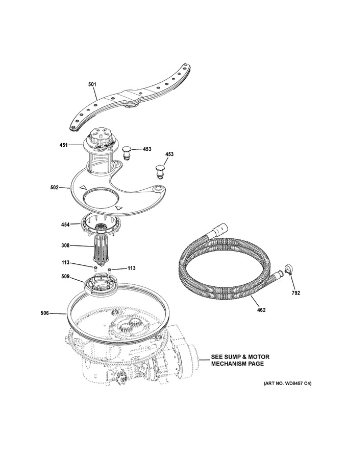 Diagram for GDT580SMF8ES