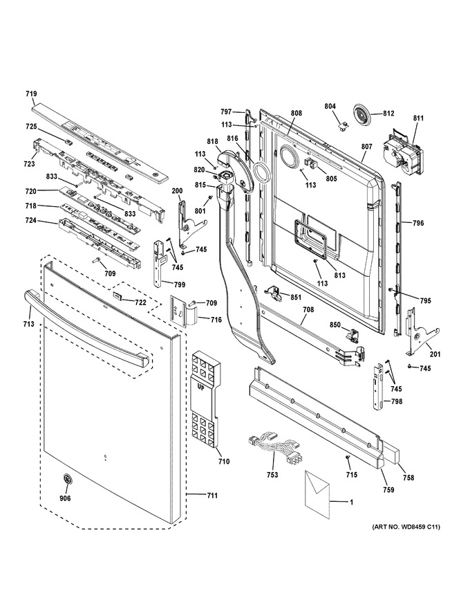 Diagram for GDT580SMF6ES