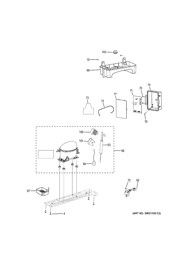 Diagram for GPE12FGKBWW