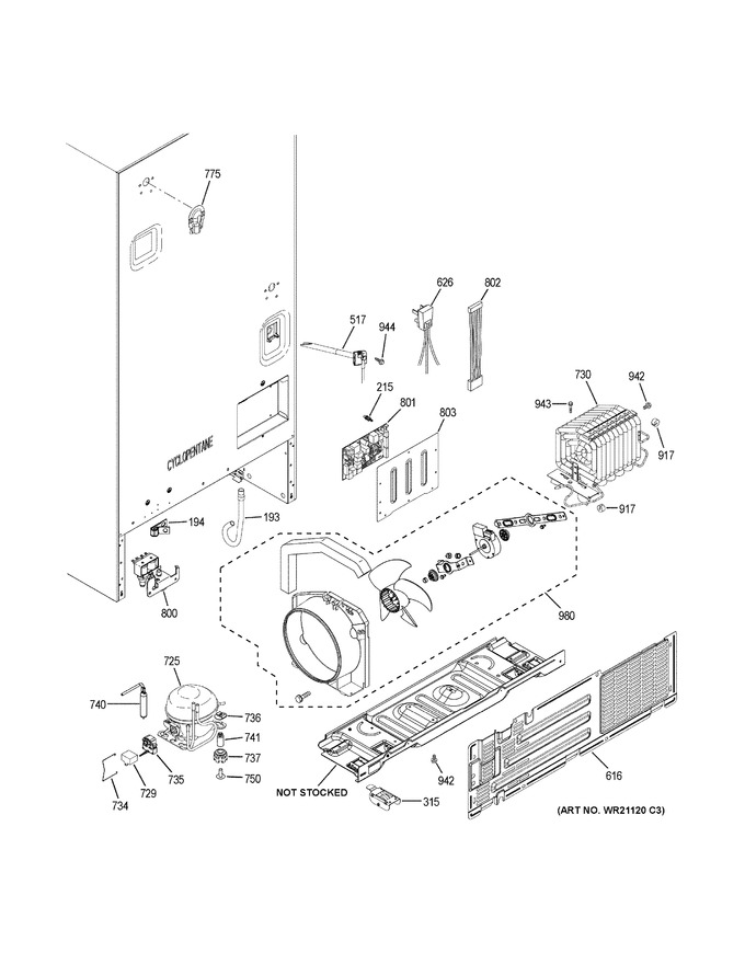 Diagram for GNE25JGKAFBB