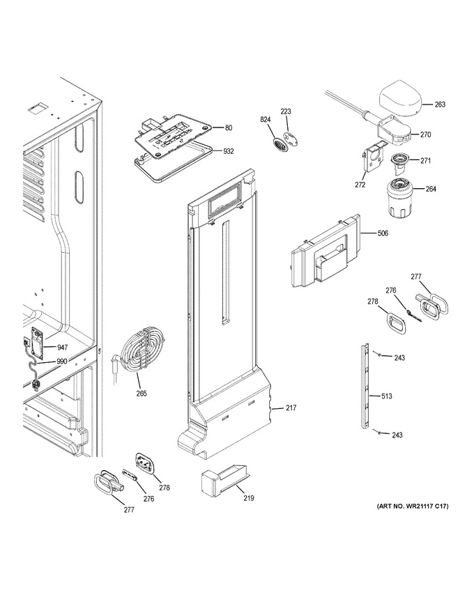 Diagram for GNE25JGKBFWW