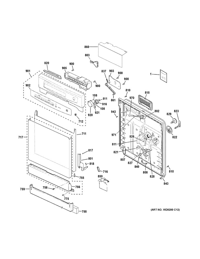 Diagram for GSD4060K00SS