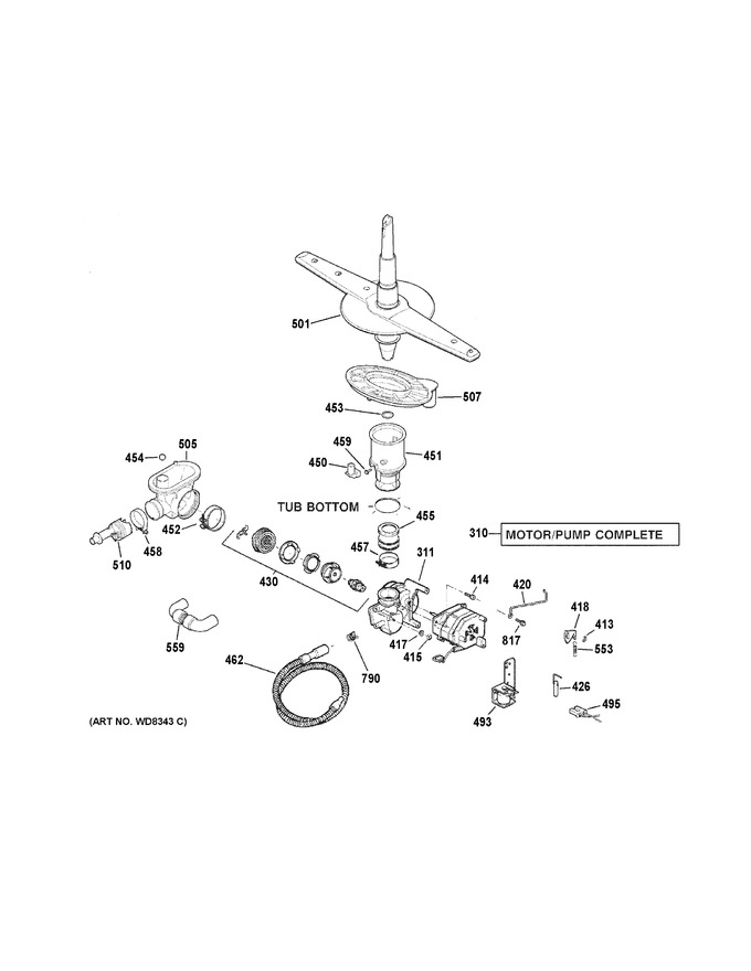 Diagram for GSD4060K00SS