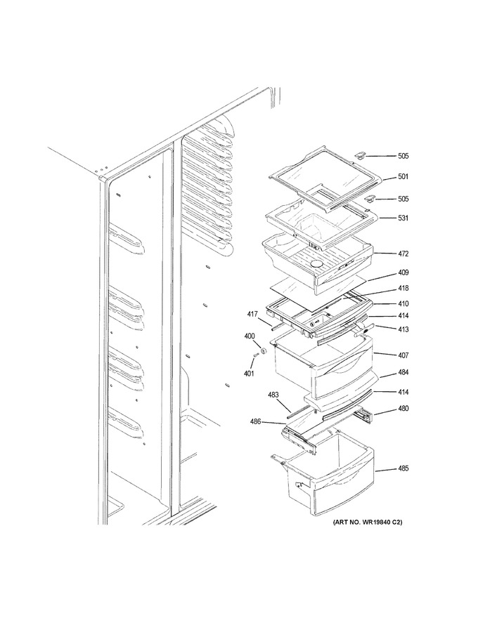 Diagram for GSHF3KGZBCWW