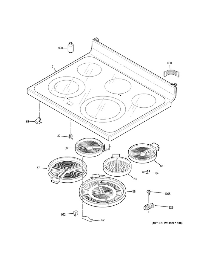 Diagram for JCB865SJ1SS