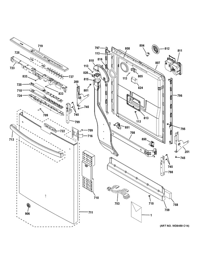 Diagram for PDT750SMFAES