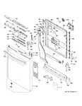 Diagram for 1 - Escutcheon & Door Assembly