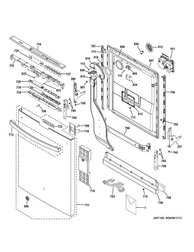 Diagram for PDT750SSF2SS