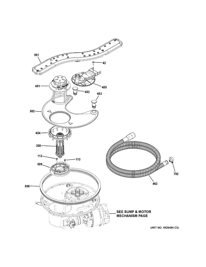Diagram for ZDT870SPF7SS