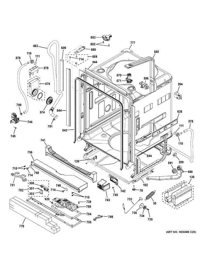 Diagram for ZDT975SPJ0SS