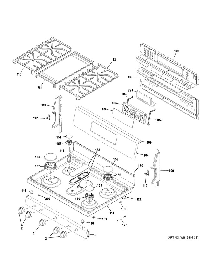 Diagram for JGB700SEJ2SS