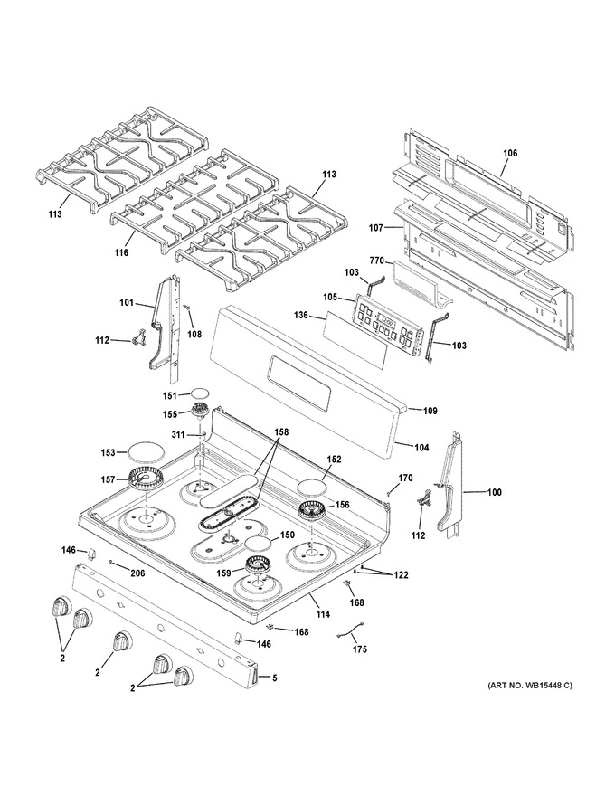 Diagram for JGB660SEJ2SS