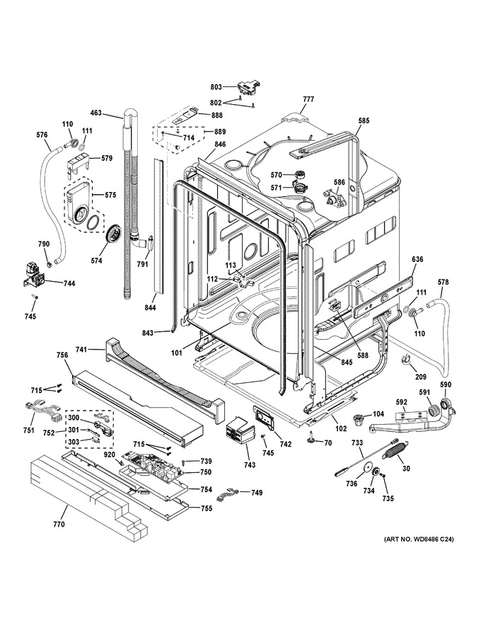 Diagram for CDT835SMJ0DS