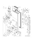 Diagram for 1 - Dispenser Door