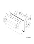 Diagram for 1 - Freezer Door