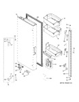 Diagram for 2 - Fresh Food Door - Lh