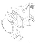 Diagram for Rear Bulkhead, Felt Seal, Cylinder Roller And Terminal Block