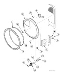 Diagram for Rear Bulkhead, Felt Seal And Cylinder Roller