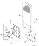 Diagram for Heater Duct - Electric Models Starting Serial No. S6271976xg