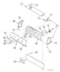 Diagram for Graphic Panel, Control Support Panel And Controls