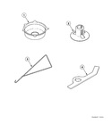 Diagram for Shipping Brace, Plug And Special Tools