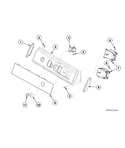 Diagram for Graphic Panel, Control Hood And Controls (drawing 9 Of 9)